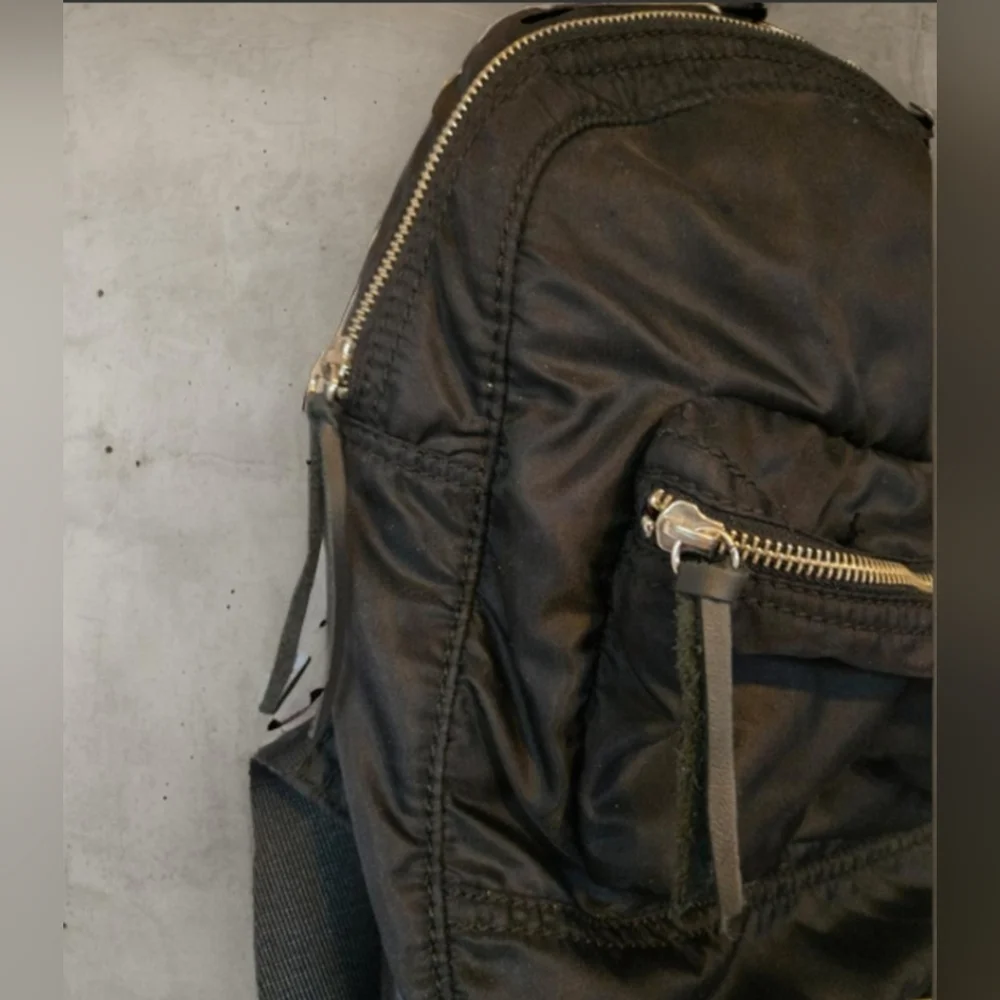 Lacoste Black Mini-Backpack‎